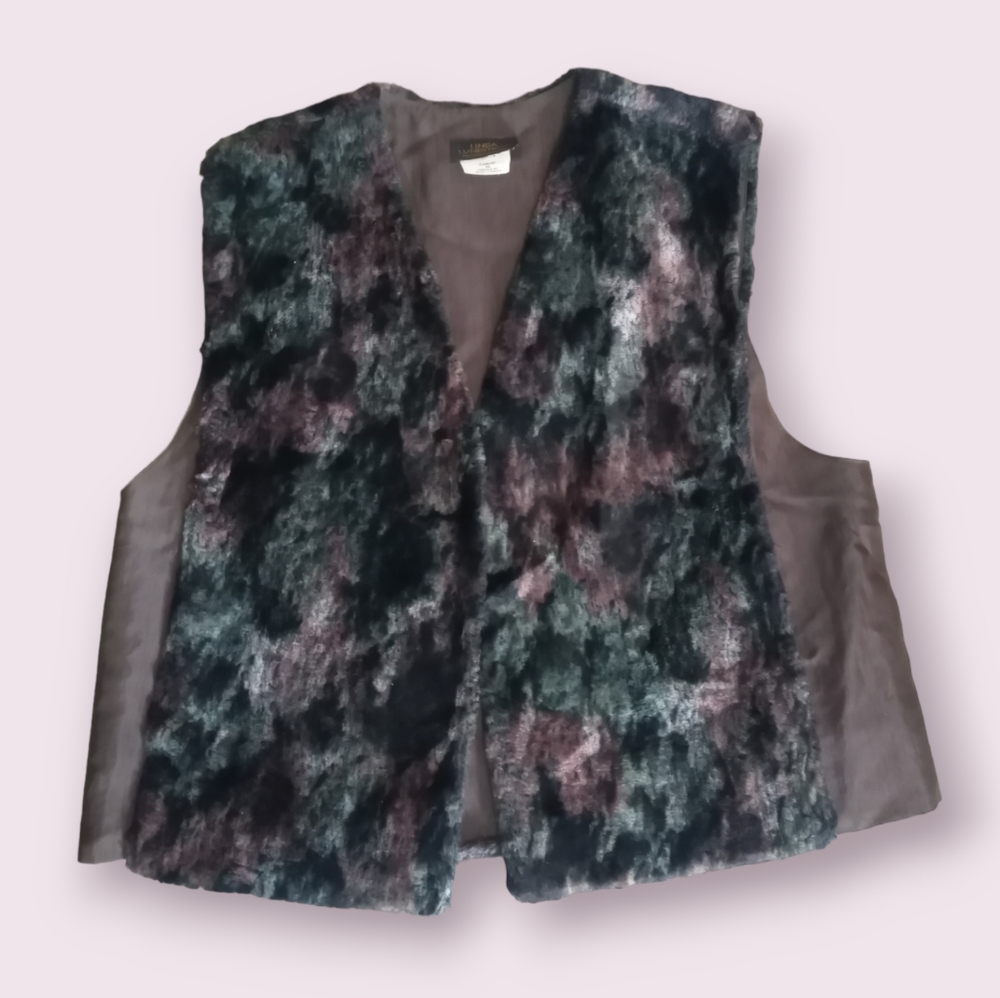 Designer Vintage Linda Lundstrom Vest Sz 10